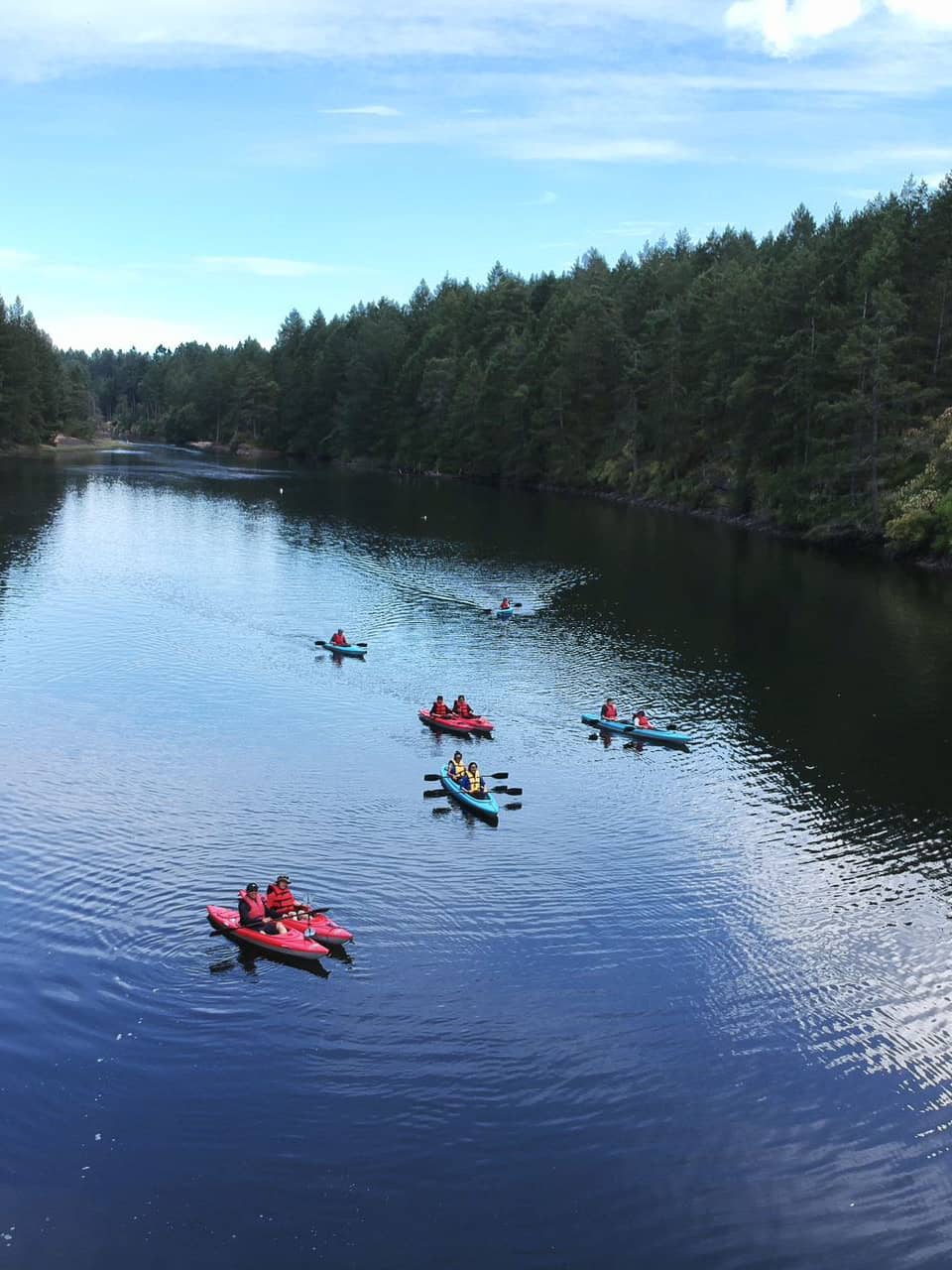 Kayaking